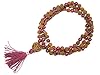 Prayer Mala Beads Yoga Healing Japamala Rudraksha Pink Jade Meditation (108+1)