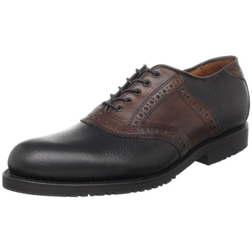 Allen Edmonds Men's The Links Oxford ,Black/Brown,10 B US