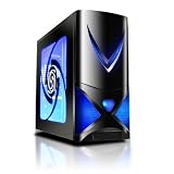 Buy Xion AXP 100 Gaming Series Steel ATX Mid Tower Computer Case - Retail (Black Blue) by XION