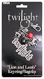 Twilight "Lion and Lamb" Keyring/ Bagclip