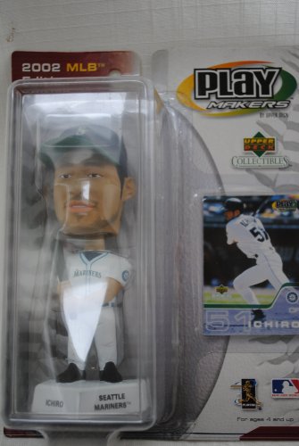 Seattle Mariners Ichiro Suzuki collectors Upper Deck playmaker Bobblehead
