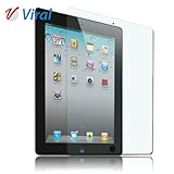 VIRAL 3-pack Clear Invisible Screen Protector Film for Apple iPad 2 2nd Generation (3-Pack)