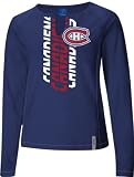 Montreal Canadiens -Navy- Women's Astronomy Split Neck Top