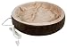 Pet Supplies : Thermo-Kitty KH-3701 Cuddle Up Heated Cat Bed, Mocha