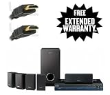Sony HT-SS2000 Blu-ray Disc Matching Component Home Theater System A 1-Year Extended Warranty Service Plan & High Speed HDMI Cable (2 meters)