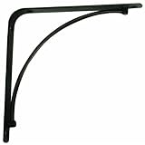 Knape & Vogt #200M BLK 6 6BLK Steel Shelf Bracket