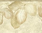 Bisque Botanical Wallpaper Border
