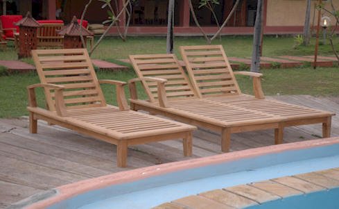 Brianna Sun Lounger by Anderson Teak product image