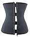 Camellias Women's Waist Slimming Latex Waist Trainer Corset Body Shapewear
