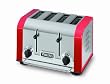 Viking Professional 4 Slot Toaster, Red