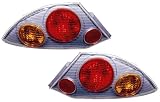 2002-2005 (2003 2004 02 03 04 05) Mitsubishi Eclipse Tail Light Assembly - (from Feb., 2002) - Pair (Both Driver and Passenger Sides - Left and Right) - DOT Certified
