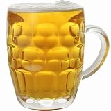 Traditional Glass Pint Tankards (Set of 4)