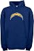 San Diego Chargers Reebok Logo Premier Navy Hooded Sweatshirt