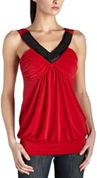 My Michelle Junior's Beaded Trim Top