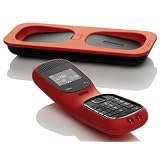 Telefunken TD101 Colombo T�l�phone sans fil DECT Afficheur alphanum�rique Identification de l'appelant Horloge / Alarme Corailpar Telefunken