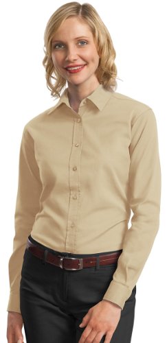 Port Authority Women's Durable Long Sleeve Twill Shirt