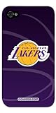 Los Angeles Lakers  - bball design on AT&T iPhone 4 Case by Coveroo