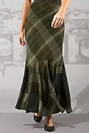 Per Una Graphic Print Panelled Skirt