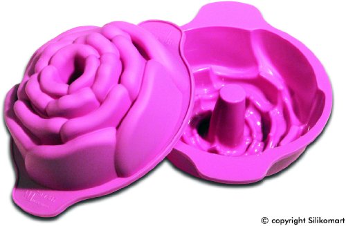Silikomart 193986 Back- & Sturzform Rose 2-er Set Preisvergleich