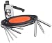 Sports : Minoura Faltwerkzeug "Handy-Excel 10", schwarz/orange