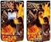 Dragon's Breath Design Protective Skin Decal Faceplate for Motorola RAZR V3xx Cell Phone