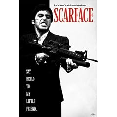 Empire 394347 Scarface - Say Hello to my Friend - Filmposter Kino Movie Al Pacino - Gr�sse 61 x 91.5 cm