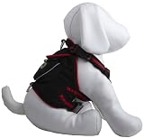 Pet Harness - Dog Harness with Built-in Mesh Pouch - -Lg