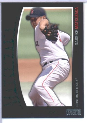 2009 Topps Unique Baseball Card #40 Daisuke Matsuzaka Boston Red Sox® Mint Condition- Shipped In Protective ScrewDown Display Case!