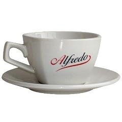 Alfredo Milchkaffee Tasse mit Unterteller elfenbeinfarben 6Stk