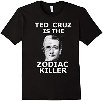 Men's Ted Cruz Is The Zodiac Killer XL Black