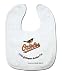 MLB Baltimore Orioles White Snap Bib with Team Logo