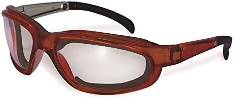 Chef Shades / Onion Goggles Pequin ORG CLAF with Clear Anti-Fog Lenses and Orange Frames