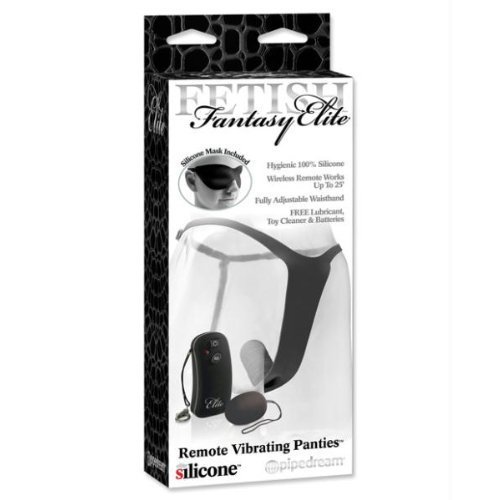 Fetish Fantasy Elite Remote Vibrating Panties, Black