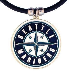 Seattle Mariners Logo Pendant Necklace - MLB Baseball Fan Shop Sports Team Merchandise