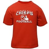 Reebok Kansas City Chiefs Toddler Red Stacked Helmet T-shirt