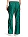WonderWink Womens Flare Leg Cargo Medical Scrubs Pants, Hunter Green, Medium US