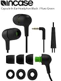 INCASE/ Capsule In Ear phon Black - Fluro Green