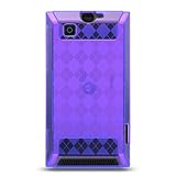 Premium Flexible Flexi TPU Rubber Skin Case for Motorola DEVOUR A555 Androi ....