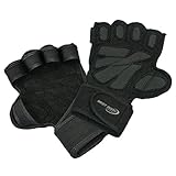 Best Body Nutrition High Quality Pad Gloves - Black, Large