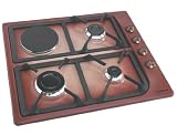 Rosieres - RTT631SFAVF - Plaque de Cuisson Mixte - Int&eacute;grable - 58,5 cm - Feuille d'Automne
