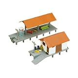 Life-Like Trains HO Scale Building Kits - Train Station