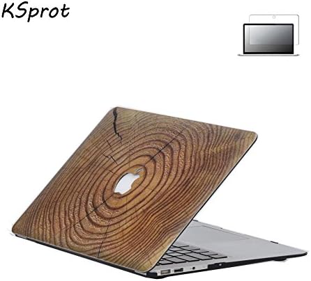 Macbook case Pro 15"/15.4" KRT Wooden Hard Shell Clip Snap On Case Skin Cover for Apple Pro 15"/15.4" inches Macbook cover (Model:A1286,M15)
