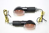 Stalk Turn Signals - Clear Lenses, Carbon Bases, Amber Bulbs - Universal Motorcycle Lights - Honda CBR 600rr 1000rr, Suzuki GSXR 600 750 1000, Yamaha YZF R1 R6, Kawasaki Ninja ZX6r ZX9r ZX10r ZX12r ZX14 Stalk Turn Signals - Clear Lenses, Carbon Bases, Amber Bulbs - Universal Motorcycle Lights - Honda CBR 600rr 1000rr, Suzuki GSXR 600 750 1000, Yamaha YZF R1 R6, Kawasaki Ninja ZX6r ZX9r ZX10r ZX12r ZX14