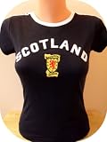 YOUTH SCOTLAND SOCCER T-SHIRT JERSEY SIZE MEDIUM - RUNS SMALL SO GOOD FOR LADIES SIZE SMALL.NEW