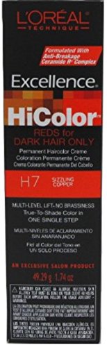 L'Oreal Excellence HiColor Sizzling Copper, 1.74 oz