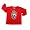 Mis Tee V-Us - Boy Long Sleeve Tee, Red (Size 5/6)