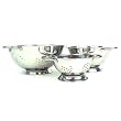 3 Piece Deluxe Stainless Steel Colander Set - As Seen On Tv