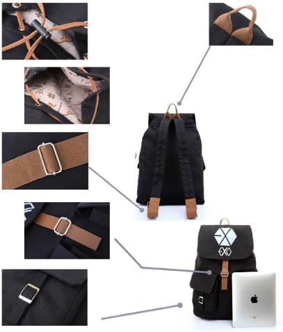 KPOP EXO SUPPORT XOXO OVERDOSE RUCKSACK BACKPACK OF (EXO)