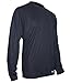 Polarmax Tech Silk Crew Shirt, Black, Large