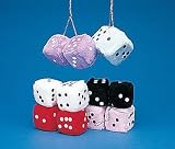 Soft Plush Hanging Dice (1 ct)